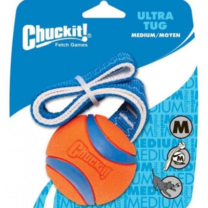 Chuckit! Ultra Tug Köpek Çekiştirme Topu (Orta Boy)